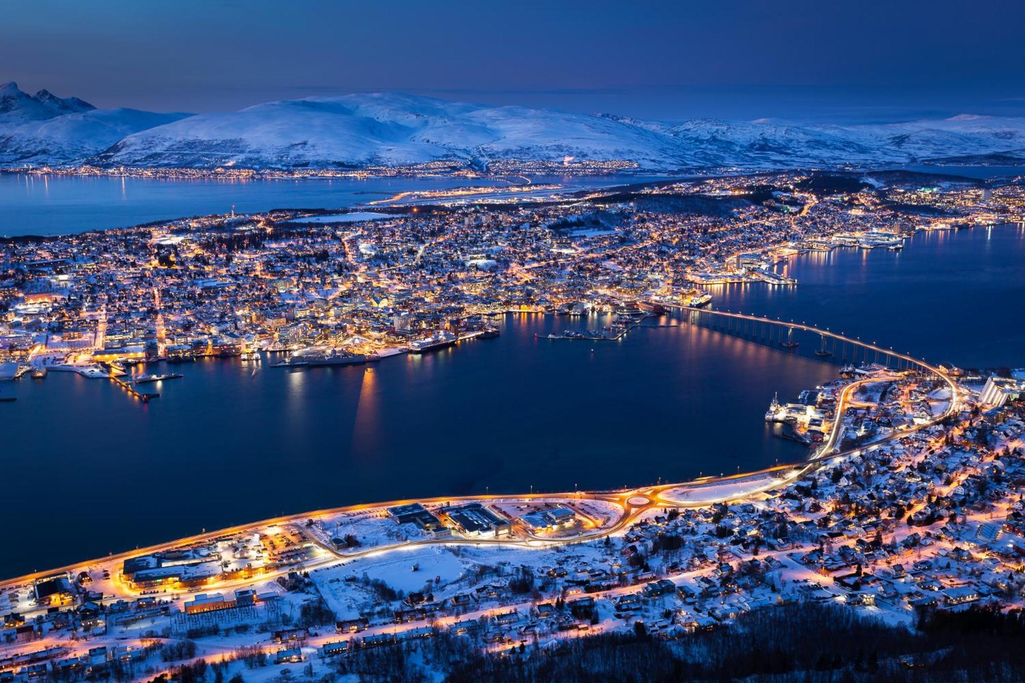 Fin Leilighet I Naerheten Av Tromso Sentrum Exterior foto